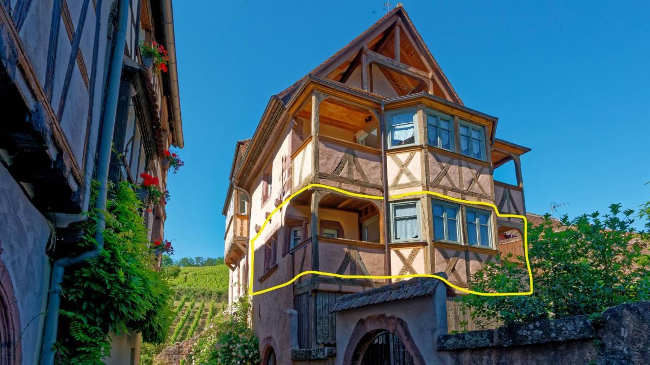 Apartmán Remparts De Riquewihr - Le Petit Loup Exteriér fotografie